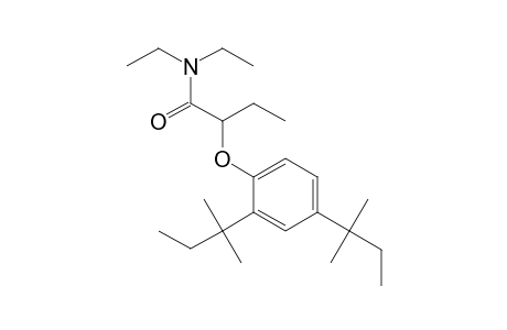 Butanamide, 2-[2,4-bis(1,1-dimethylpropyl)phenoxy]-N,N-diethyl-