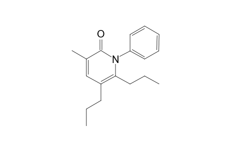 3-Methyl-1-phenyl-5,6-di-n-propylpyridin-2(1H)-one