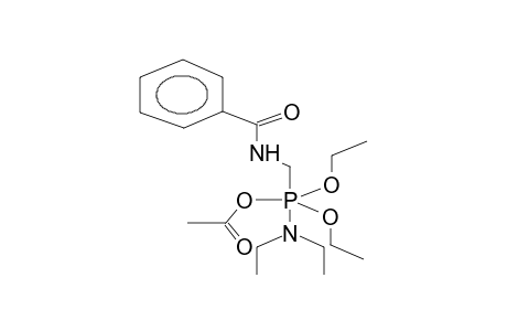 DIETHYLAMIDODIETHOXY(N-BENZAMIDOMETHYL)ACETOXYPHOSPHORANE