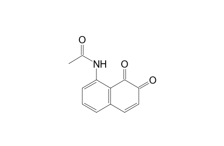 N-(7,8-diketo-1-naphthyl)acetamide