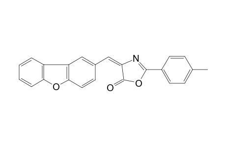 (4E)-4-(2-dibenzofuranylmethylidene)-2-(4-methylphenyl)-5-oxazolone