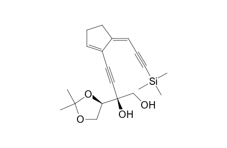(2S)-2-[(4R)-2,2-Dimethyl-1,3-dioxolan-4-yl]-4-[(5Z)-5-[(3-trimethylsilyl)-2-propynylidene]-1-cyclopenten-1-yl]-3-butyn-1,2-diol