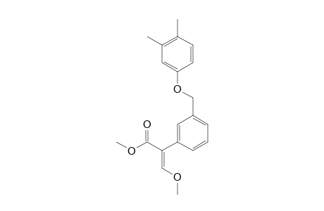 Benzeneacetic acid, 3-[(3,4-dimethylphenoxy)methyl]-alpha-(methoxymethylene)-, methyl ester