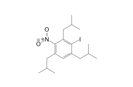 2-Iodo-4-nitro-1,3,5-triisobutylbenzene