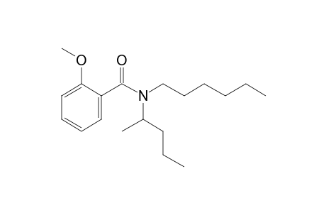 Benzamide, 2-methoxy-N-(2-pentyl)-N-hexyl-