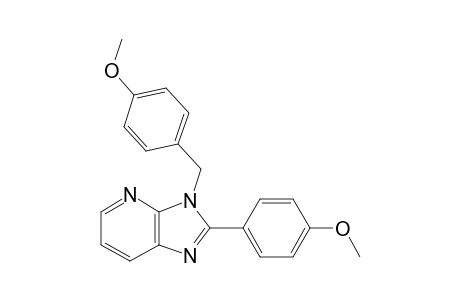 2-(4-Methoxyphenyl)-3-((4-methoxyphenyl)methyl)-3H-imidazo[4,5-b]pyridine