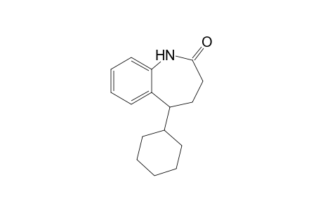 5-cyclohexyl-1,3,4,5-tetrahydro-1-benzazepin-2-one
