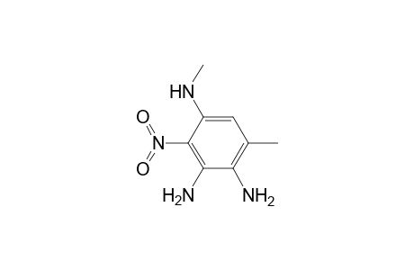4-Methylamino-6-methyl-3-nitro-1,2-benzenediamine