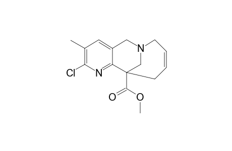 4-Chloro-5-methyl-3,9-diaza-tricyclo[7.4.1.0*2,7*]tetradeca-2,4,6,11-tetraene-1-carboxylic acid methyl ester