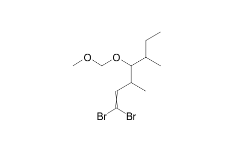 (3s,4r,5s)-1,1-dibromo-3,5-dimethyl-4-methoxymethoxy-1-heptene