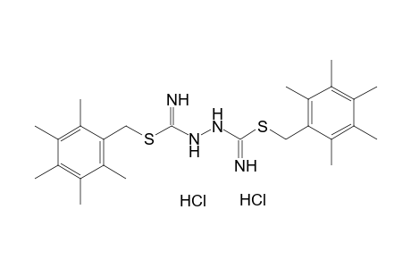 2,5-bis(2,3,4,5,6-pentamethylbenzyl)-2,5-dithiobipseudourea, dihydrochloride