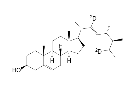 27-Norergost-5-en-22,22-D2-3-ol, 25-ethenyl-, (3.beta.,25S)-