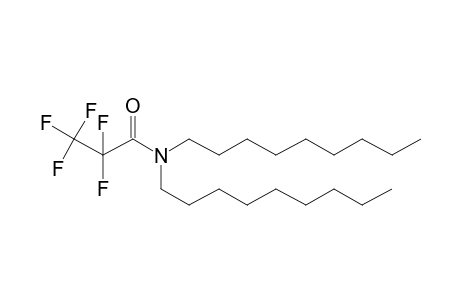 Pentafluoropropanamide, N,N-dinonyl-