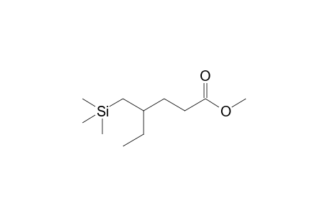 Methyl (4RS)-4-(Trimethylsilylmethyl)hexanoate
