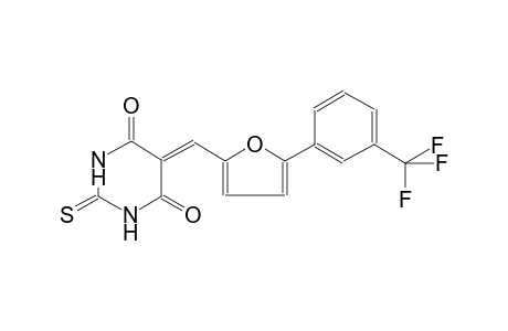 2-thioxo-5-({5-[3-(trifluoromethyl)phenyl]-2-furyl}methylene)dihydro-4,6(1H,5H)-pyrimidinedione