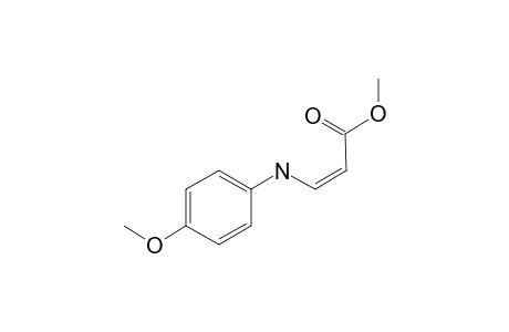 Methyl cis-3-[p-anisido]acrylate