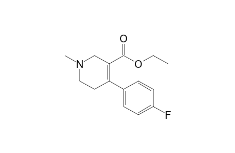 Ethyl 4-(4-fluorophenyl)-1-methyl-1,2,5,6-tetrahydropyridine-3-carboxylate