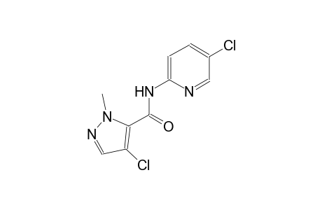 4-chloro-N-(5-chloro-2-pyridinyl)-1-methyl-1H-pyrazole-5-carboxamide