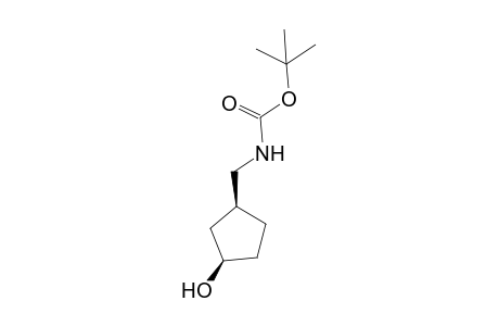 N-[[(1S,3R)-3-hydroxycyclopentyl]methyl]carbamic acid tert-butyl ester