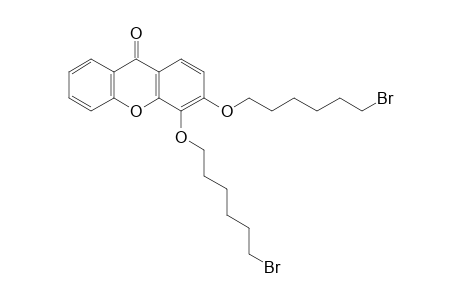 3,4-bis(6'-bromohexyloxy)-9H-xanthen-9-one