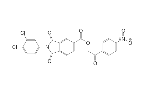 1H-isoindole-5-carboxylic acid, 2-(3,4-dichlorophenyl)-2,3-dihydro-1,3-dioxo-, 2-(4-nitrophenyl)-2-oxoethyl ester