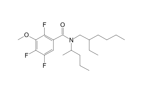 Benzamide, 3-methoxy-2,4,5-trifluoro-N-(2-pentyl)-N-(2-ethylhexyl)-