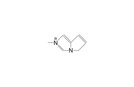 N-Methyl-5H-pyrrolo(1,2-C)imidazolium cation