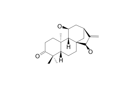 INFLEXARABDONIN-J;ENT-11-ALPHA,15-DIHYDROXY-KAUR-16-ENE-3-ONE