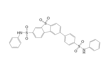 5,5-bis(oxidanylidene)-N-phenyl-8-[4-(phenylsulfamoyl)phenyl]dibenzothiophene-3-sulfonamide