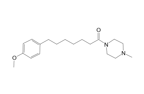 4-Methoxyphenyl-PA-M7:0 [5-(4-Methoxyphenyl)heptyl-N-methylpiperazinamide]