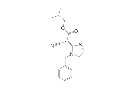 ISOBUTYL-[2-(3-BENZYL-THIAZOLIDIN-2-YLIDENE)-CYANOACETATE