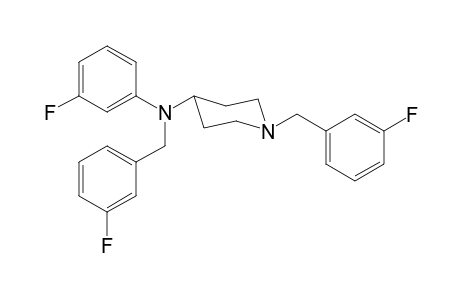 N,1-Bis-(3-fluorobenzyl)-N-(3-fluorophenyl)piperidin-4-amine