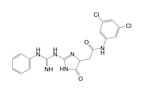 1H-imidazole-4-acetamide, N-(3,5-dichlorophenyl)-4,5-dihydro-2-[[imino(phenylamino)methyl]amino]-5-oxo-