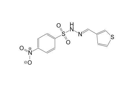 4-nitro-N'-[(E)-3-thienylmethylidene]benzenesulfonohydrazide
