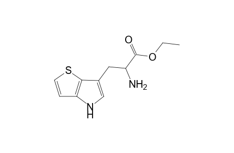4,5-Thia(D,L)-typtophan ethyl ester