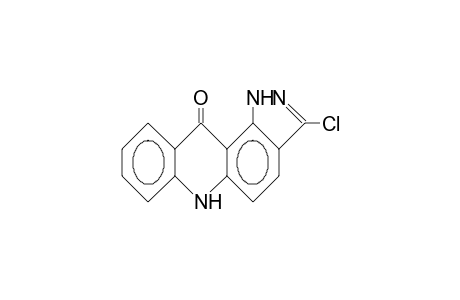 1H-3-Chloro-pyrazolo(3,4-A)acridin-11(6H)-one