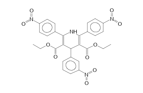 2,6-DI(PARA-NITROPHENYL)-4-(META-NITROPHENYL)-3,5-DIETHOXYCARBONYL-1,4-DIHYDROPYRIDINE
