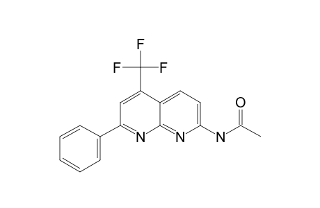2-ACETYLAMINO-5-TRIFLUOROMETHYL-7-PHENYL-1,8-NAPHTHYRIDINE