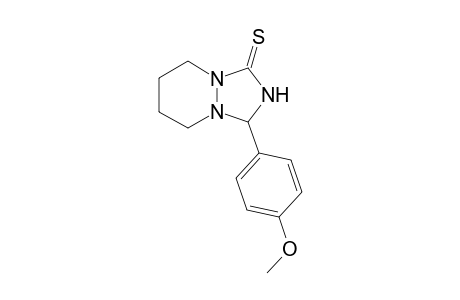 3-(4-Methoxyphenyl)-2,3,5,6,7,8-hexahydro-1H-[1,2,4]triazolo-[1,2-a]pyridazine-1-thione