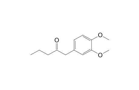 1-(3,4-dimethoxyphenyl)-2-pentanone