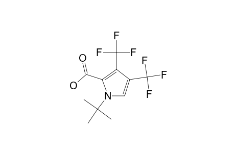 1-tert-butyl-3,4-bis(trifluoromethyl)pyrrole-2-carboxylic acid