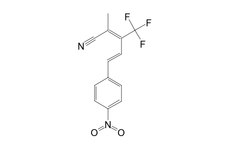 2-Methyl-5-(4-nitrophenyl)-3-(trifluoromethyl)penta-2Z,4E-dienenitrile