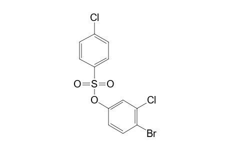 p-CHLOROBENZENESULFONIC ACID, 4-BROMO-3-CHLOROPHENYL ESTER