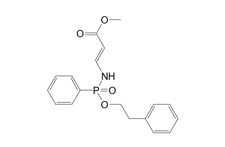 methyl (E)-3-[[phenyl(2-phenylethoxy)phosphoryl]amino]prop-2-enoate