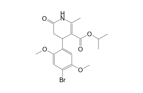4-(4-bromo-2,5-dimethoxy-phenyl)-2-keto-6-methyl-3,4-dihydro-1H-pyridine-5-carboxylic acid isopropyl ester