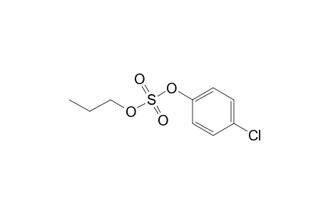 Sulfuric acid, 4-chlorophenyl propyl ester