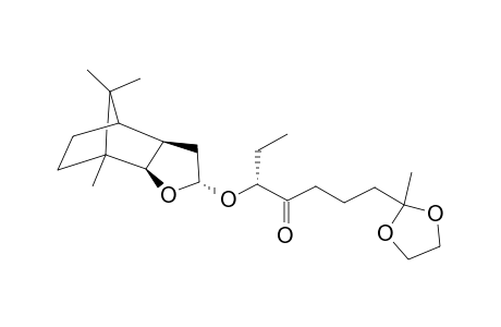 (S)-O-MBE-5-HYDROXY-1-(2-METHYL-1,3-DIOXOLAN-2-YL)-HEPTAN-4-ONE