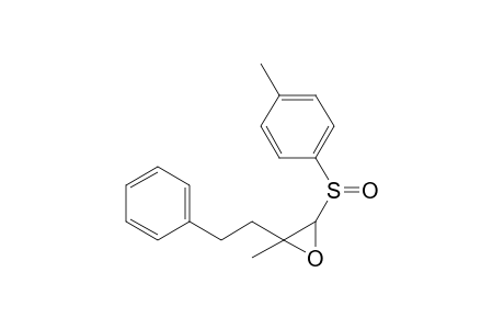 (Z)-2-Methyl-2-(2-phenylethyl)-3-(p-Tolylsulfinyl)oxirane
