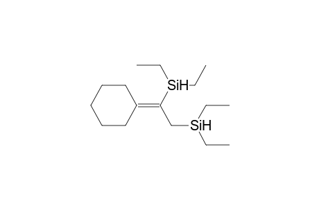 (1-Cyclohexylideneethane-1,2-diyl)bis(diethylsilane)