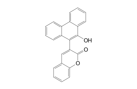 3-(10-hydroxy-9-phenanthrenyl)-1-benzopyran-2-one